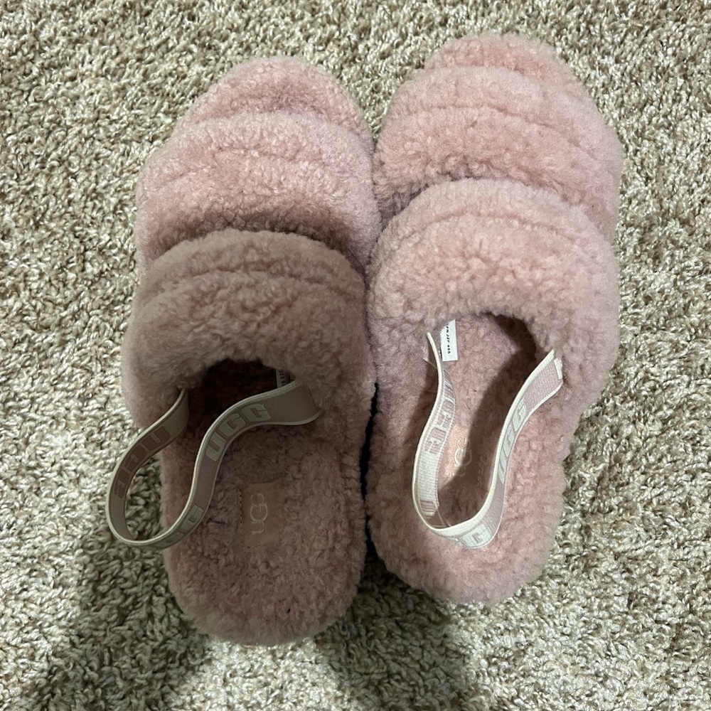 UGG OH  Fluffita Yeah Women's Slide Sandal, Size US 8